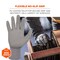 Ergodyne ANSI A2 PU Coated CR Gloves 12-Pair, Gray, Size XXL 7024-12PR - alternate 4